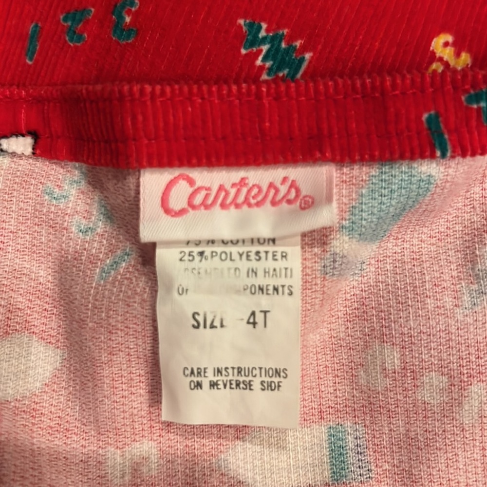 Carters Vintage overalls. Size 4T. Excellent condition and super cute! - Picture 3 of 3
